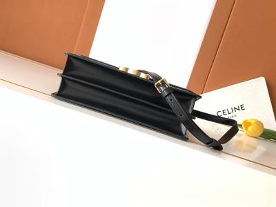 wholesale quality celine halfmoon l102u3 black